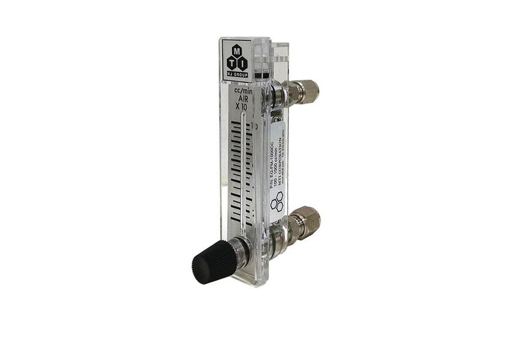 Compact Direct Read Flow Meter, 10-100 cc/min. with 1/8 NPT male fitting -FM100