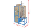 1200°C 3-Zone Fixed/Fluidized Bed Furnace for Methane Reforming and Fischer-Tropsch Reactions- OTF-1200X-III-HP-VT