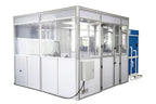 Movable Small Dry Room (100 SF/ 200SF) With Self-Cleaning Tunnel & Water Chiller - MSK-ADR-EP40S-LD