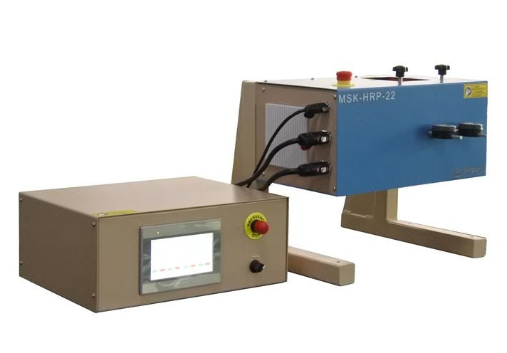 200°C Vertical Hot Rolling Press ( 4") w/ Asynchronous Rolling Speed & Pressure Display- MSK-HRP-22