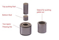 Small 10 mm I.D. Dry Pellet Pressing Die For Hi-throughput Pressing - Die-10S