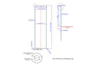 21700 Cylinder Cell Case with Anti-Explosive Cap and Electrode Tab - 100 Pcs/package - Lib-21700