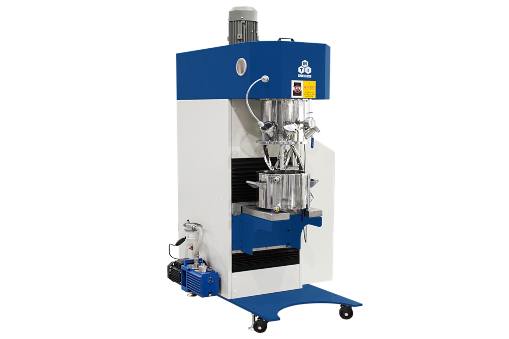 10 L Planetary Vacuum Mixer with Vacuum Pump and Water Chiller - MSK-SFM-9-10L