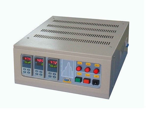 Three Zone Precision Temperature Control System (SCR ) with 30 Segments Programmable (9 KW) for DIY Furnace upto 1500C - MTC-Z3