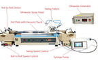 2 in 1 Sheet and Roll to Roll Ultrasonic Spray Pyrolysis Coating System-MSK-USP-R2R