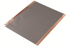 Hydrophobic Graphite Double-Side Coated on Copper Foil as Aqueous Li-Ion Battery Anode - (241mm L x 200mm W x 90um Thick), 5 sheets/bag, bccf-241-ds-h
