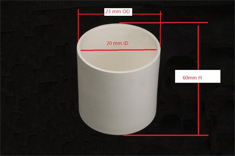 Yttrium Oxide(Y2O3) Cylindrical Crucible