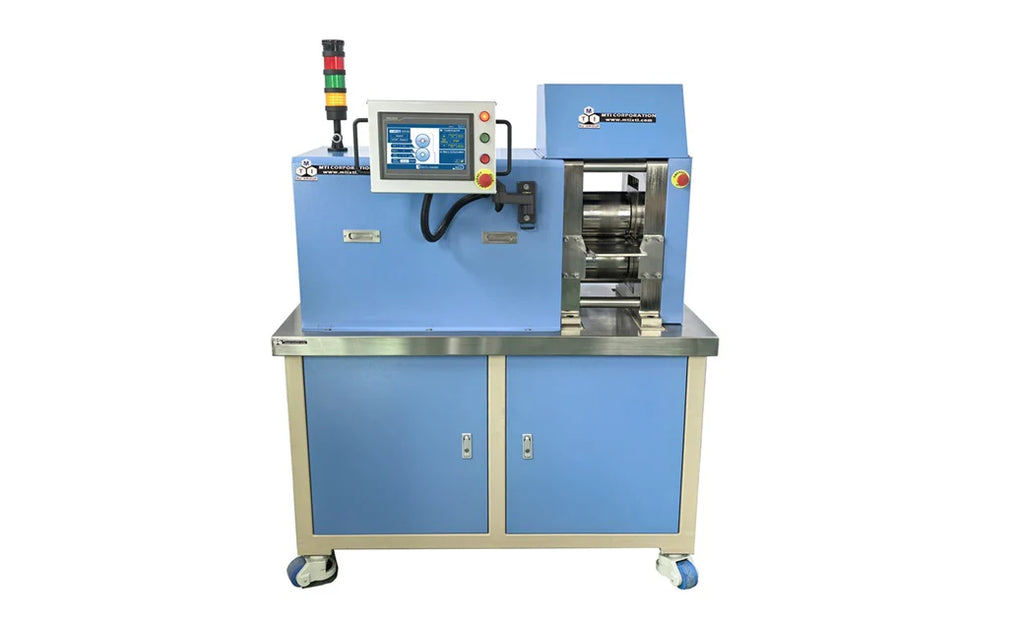 Heavy Duty Rolling Press w/ Automatic Control of Prolling Speed and Gap and Pressing Force Display up to 10 T - MSK-ARP-10T