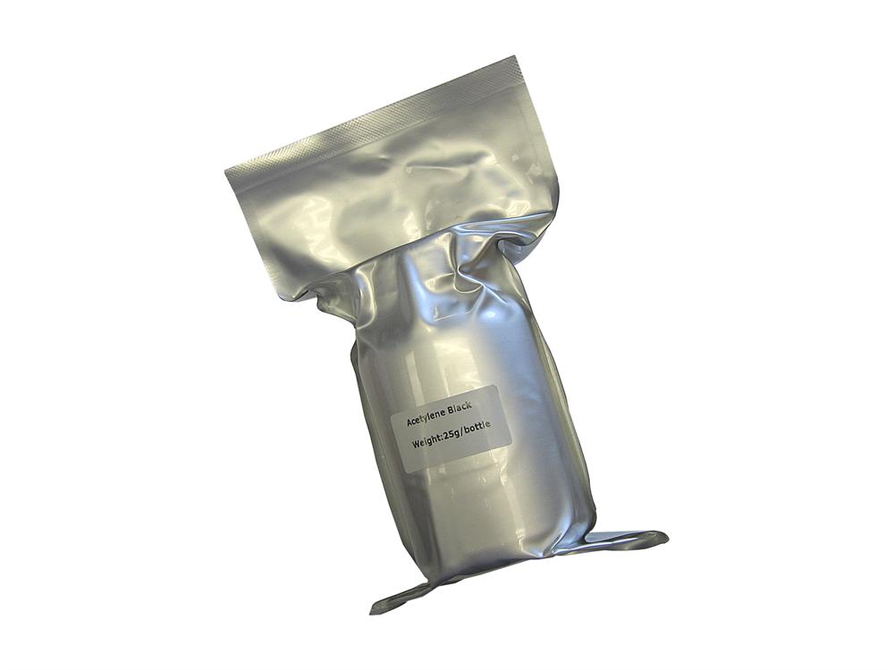 Conductive Acetylene Black for Li-ion Battery Anode/Cathode or Fuel Cell/Electrolyzer, 50 g/bag -Lib-AB