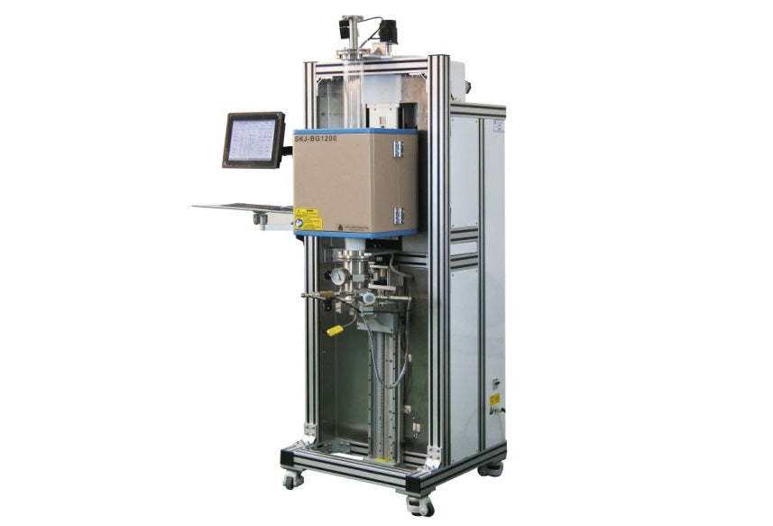 1200°C Max. Small Bridgman Crystal Growth Furnace with Air-tight 80 mm Quartz Tube - SKJ1200BG