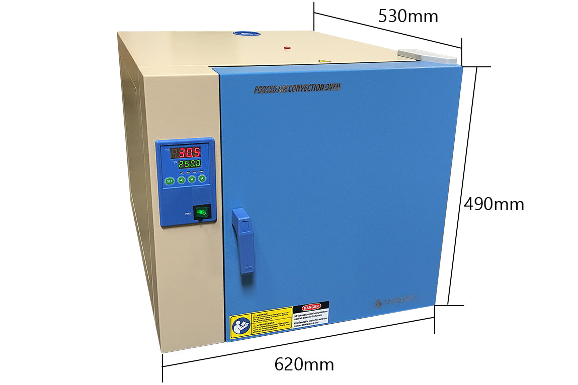 30L NTRL/CSA Certified Convection Oven (13x12x12, 250C) w/ Digital Temperature Controller - BPG-7032