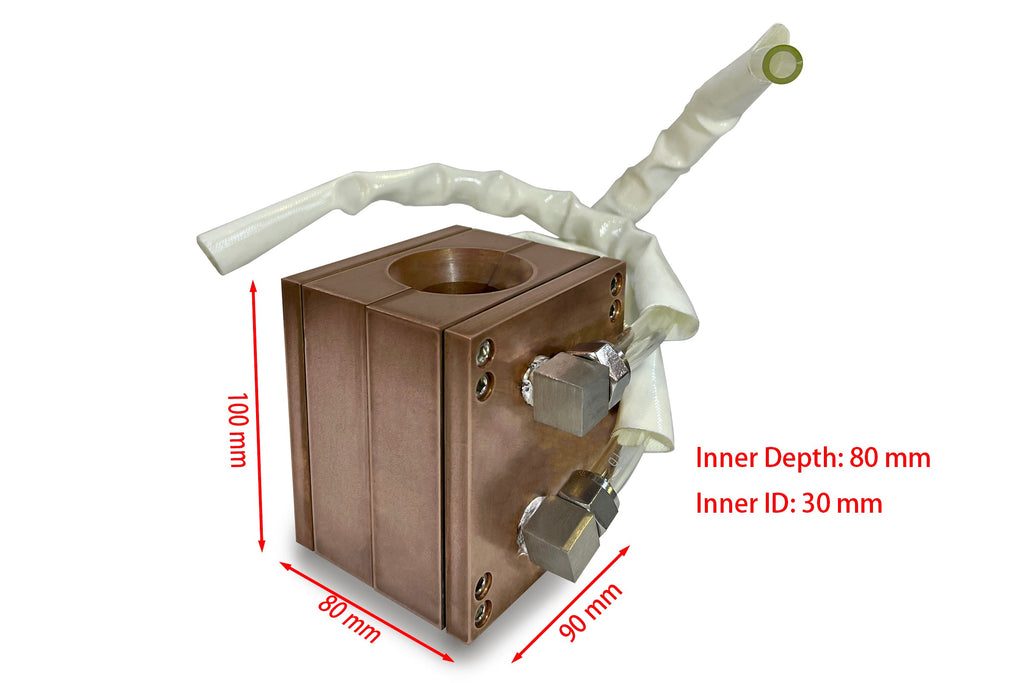 Split Water-Cooled Copper Casting Mold for Induction Melting