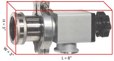 Single-side Quick Clamp Hi-Vacuum Flange for 25mm O.D. Tube with Optional Accessories - FL-25KF25