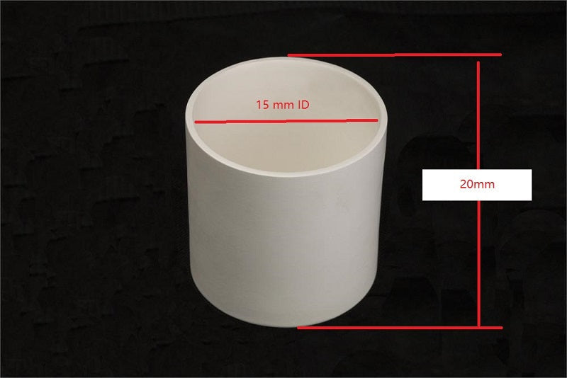 Yttrium Oxide(Y2O3) Cylindrical Crucible