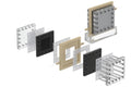 Capacitive Deionization (CDI) Split Cell for Seawater Distillation - CDI-SCSD
