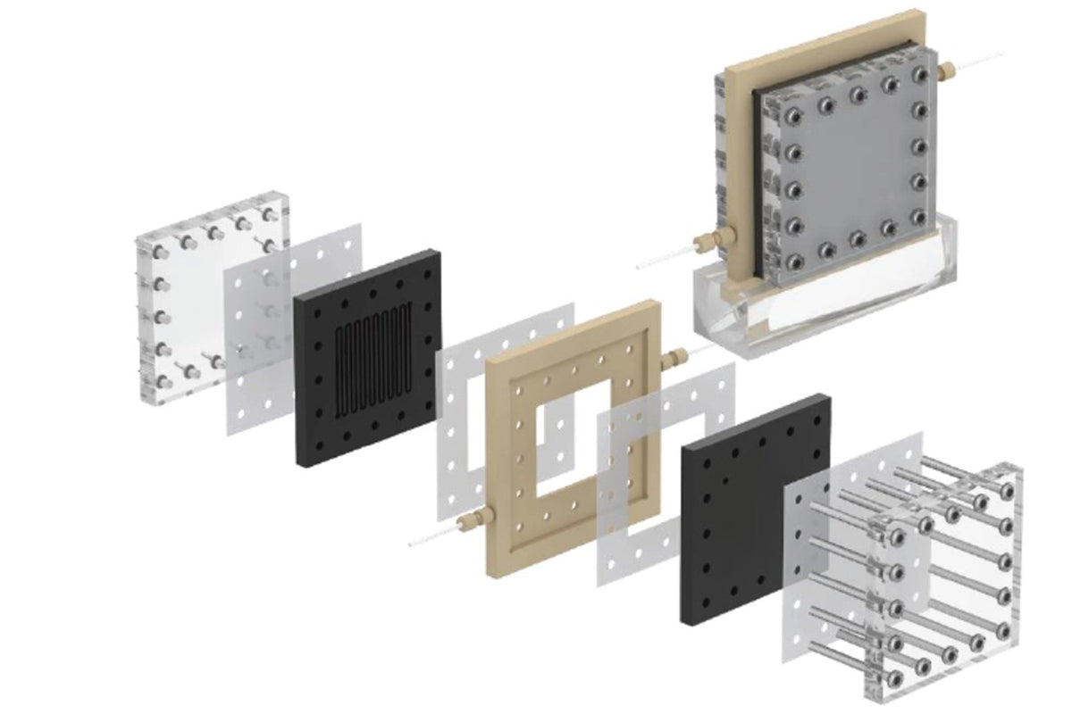 Capacitive Deionization (CDI) Split Cell for Seawater Distillation - CDI-SCSD