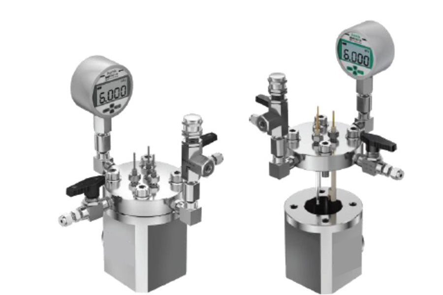 High Pressure (6 MPa) Electrolyzer with Single Chambers for Electrochemical Research - HPE-SC-LD