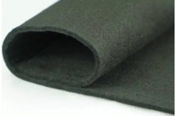 Carbon Felt Roll (W280mm*L5000mm*T3.0 mm) as Conductive Substrate for Redox Flow Batteries, Electrolyzers, or Fuel Cells, EFC-CFR