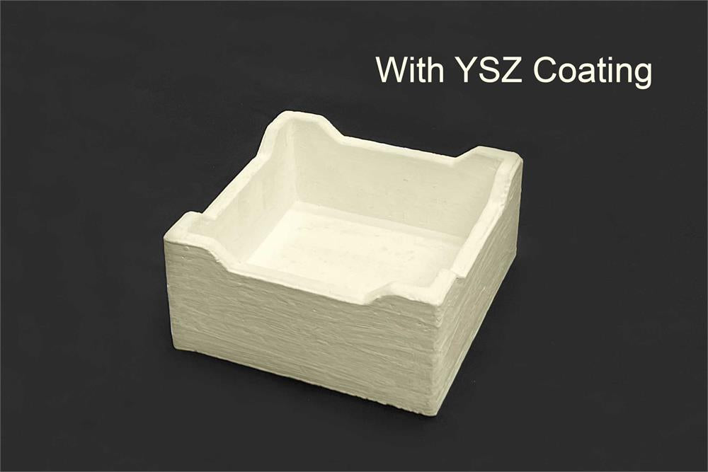 Alumina Saggar 140x140x66 mm ( 1.2L ) - CA-14146