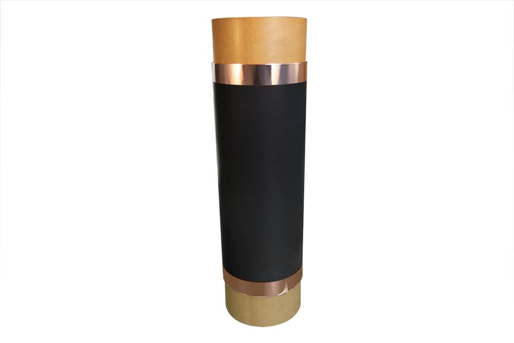 Single Side Conductive Carbon Coated Copper Foil for Battery Anode Substrate (180mm/280mm width x 10 um thick, 1.3 kg/roll) - CCCu-20ss