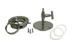 Water Cold Sealing Flange for 3" dia. Processing Tube with Optionals - FG-76WC