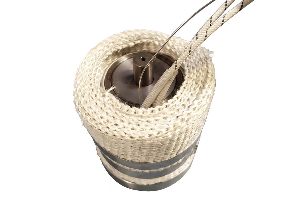 400C Max. Alloy Pellet Pressing Die 1/2" ID w/ Band Heater and Temperature Controller - HC-12DHT