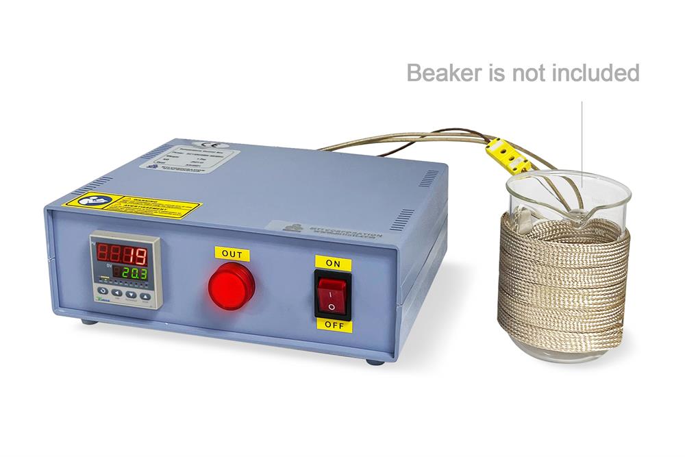 24" Heating Tape with Thermocouple and Temperature Controller, 250C Max. for DIY heating Die - HT-TC