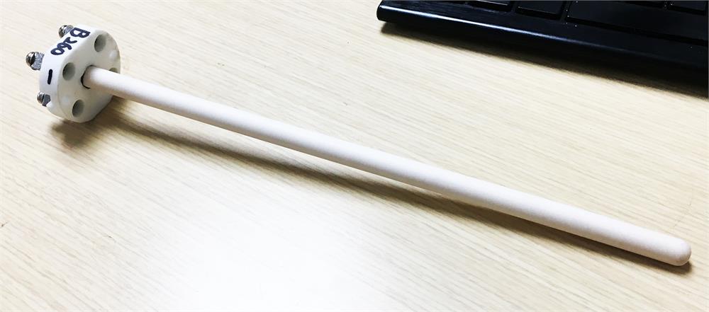 Thermocouple: 2 X B type (Pt-Rh to Pt-Rh) w/ Ceramic Sheath (Up to 1700C) - TCB-KA4