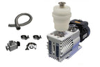 NRTL certified 240 L/m Heavy Duty Double Stage Rotary Vane Vacuum Pump with Exhaust Filter - YTP-550-LD