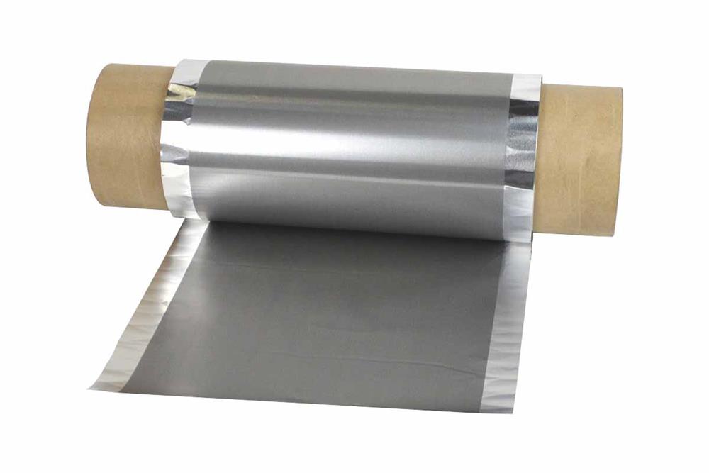 Double Sides Conductive Carbon Coated Aluminum Foil for Battery Cathode Substrate (260/180 mm W x 18um Thickness) - CCAL-18u