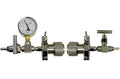 Quick Clamp Vacuum Sealing Assembly for 1" dia Tube Furnace with KF25 Vacuum Port - FL-25QC