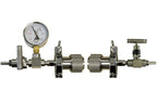 Quick Clamp Vacuum Sealing Assembly for 1" dia Tube Furnace with KF25 Vacuum Port - FL-25QC