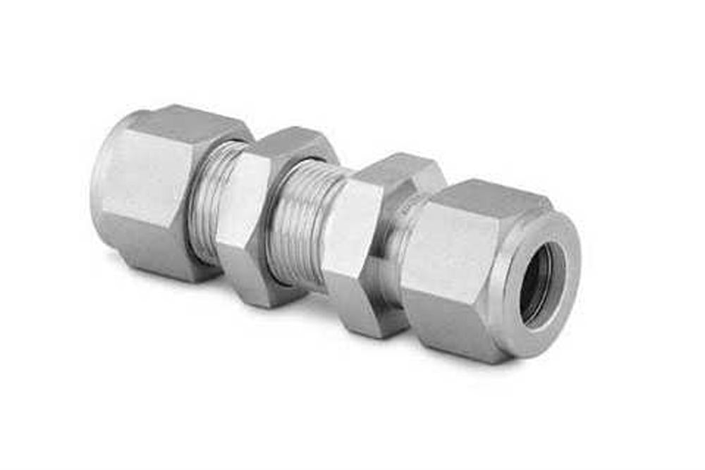 1/2" O.D tube fitting, bulkhead union - Fit1212FC
