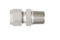 304SS 1/4" O.D Tube Fitting x 1/8" BSPP Male Connector - FIT14T18BSPP