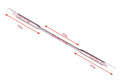 1800°C Grade MoSi2 Heating Element (470mmL) - HEL1800T-470