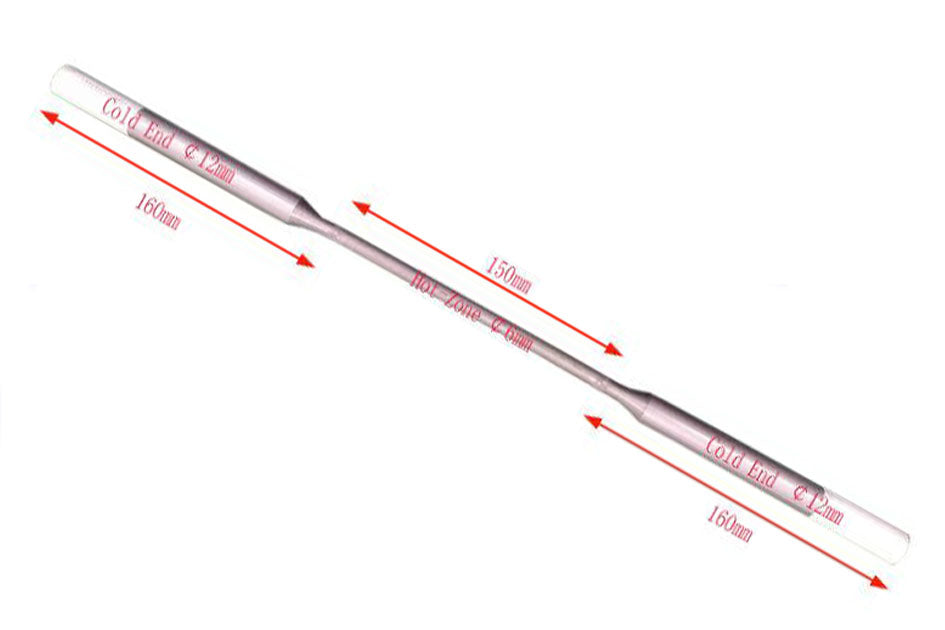 1800°C Grade MoSi2 Heating Element (470mmL) - HEL1800T-470