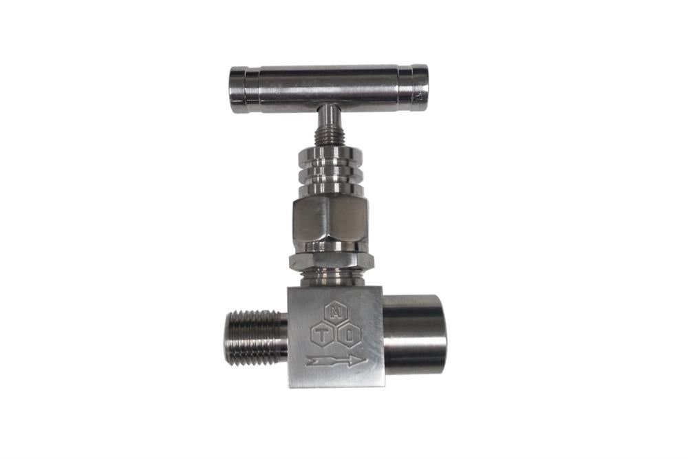 High Pressure SS 1/4BSPP Needle Valve - HPV-1/4BSPP