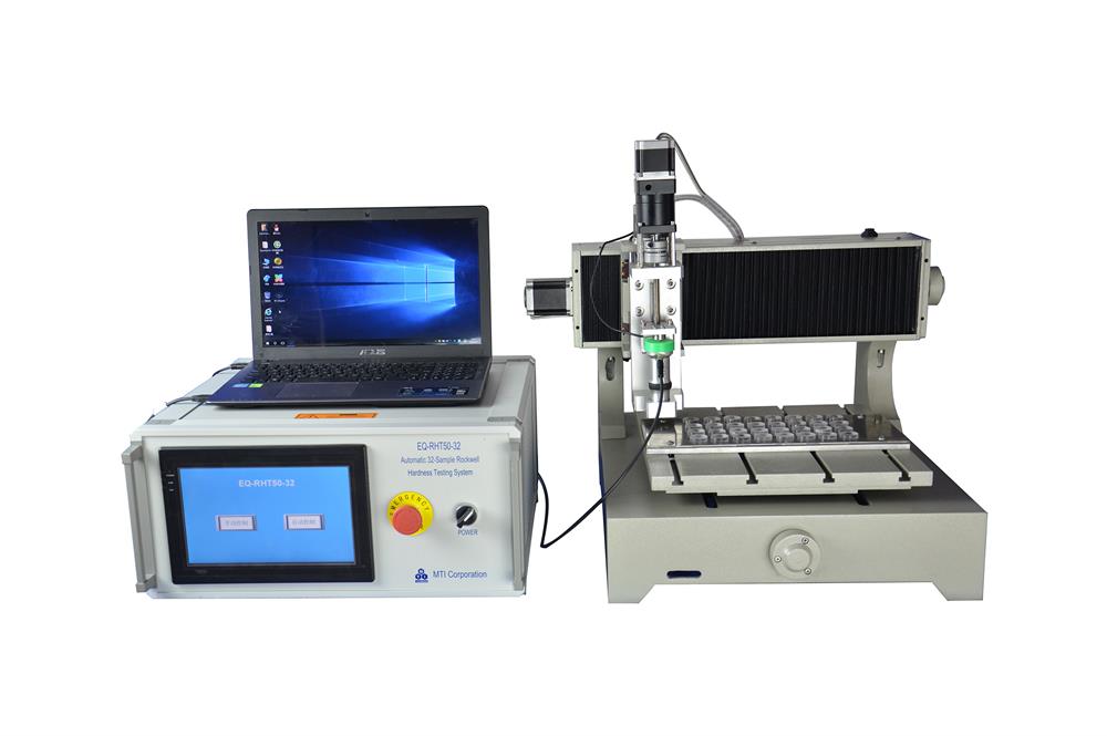 Automatic 32-Sample Rockwell Hardness Testing System for High Throughput Hardness Analysis - RHT50-32-LD