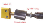 Furnace Adapter with 1/4"ID for K/S Type Thermocouple - TC-Adapter