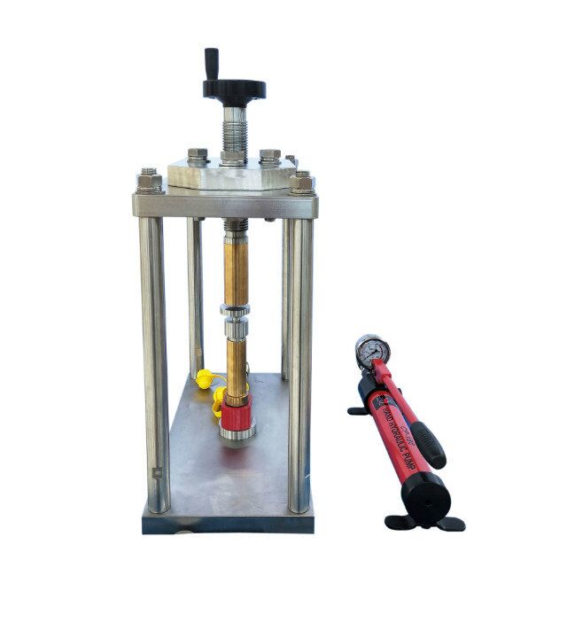 5T Hydraulic Lab Press for Preparing Sample under Magnetic Field - YLJ-5T-MG