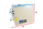 1200C Max Three-Zone Split Tube Furnace: 36"L Heating zones x 8"ID Tube - 1200C Max - OTF-1200X-III-8