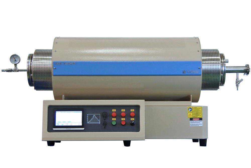 1200°C max. 3-Zone Tube Furnace( 6" OD Max) with Tube & Flange - GSL1200XIII6