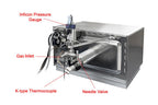 1200°C Max Microwave Plasma Assisted CVD (MPCVD) 2" Tube Furnace - GSL-1200X-50-MWPE