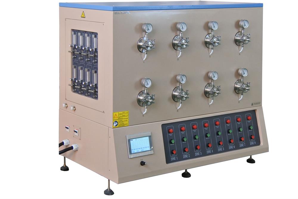 1500 °C 8 Channel Ø50 mm Tube Furnace for Hi-Throughput Annealing GSL-1500X-MGI-8