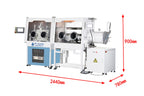 High Vacuum Thermal Evaporation Coater With Six Sources for Perovskite Solar Cells - GSL-1800X-ZF6-PSC