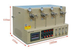 1700C Max 4 Channel Tube Furnace (1" Alumina Tube) for Hi-Throughput Annealing - GSL-1700X-MGI-4