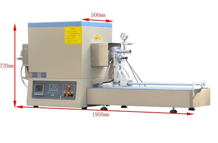 UL/CSA Standard 1700°C Tube Furnace (60 or 80mm optional tube size) with complete accessory - GSL-1700X-UL series