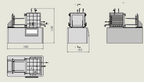 High Temperature & High Vacuum Oven (900°C Max. 18"x18"x18", 90 Liter) with Sliding Door- HTVO-90