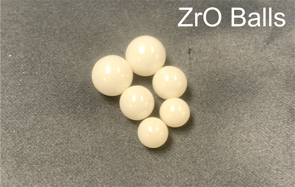 YSZ / Zirconia Milling Ball Combo: 24 pcs with Various Size (10 pcs of 8 mm, 10 pcs of 10 mm, and 4 pcs of 11.5 mm) - ZMball