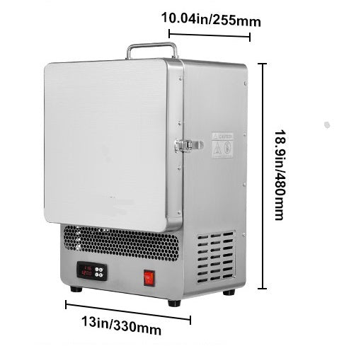 1050°C Economic Box Furnace (6" x 6" x 5", 3 liter, 110V) with Programmable Controller- KSL1200XJS